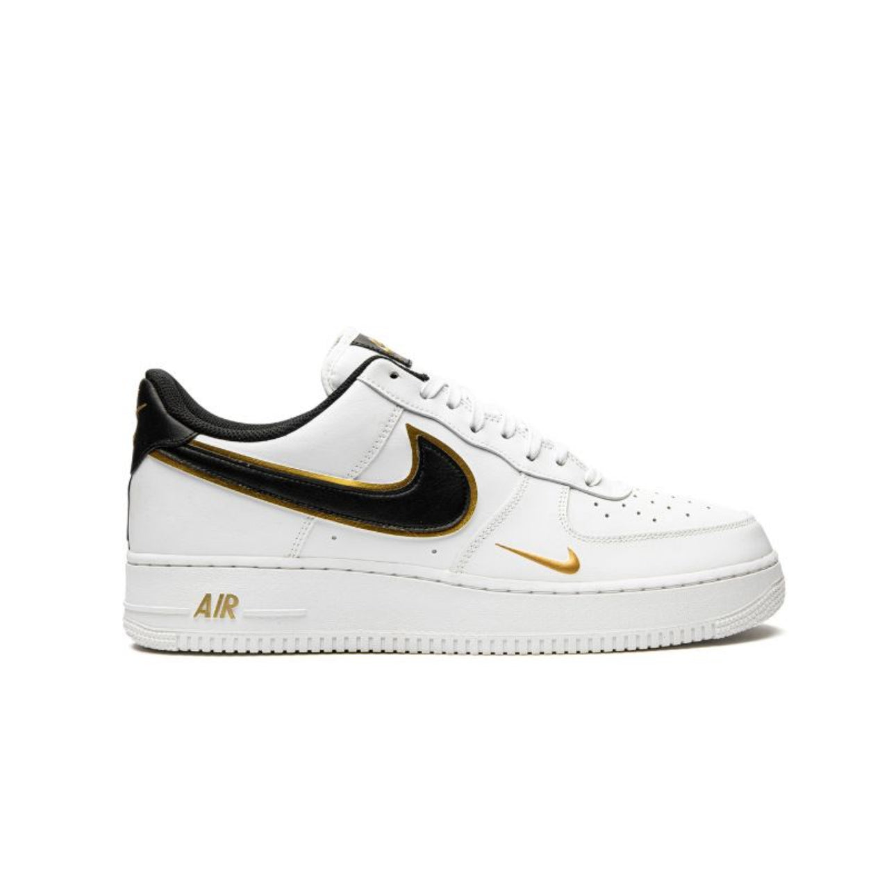 Air Force 1 '07 LV8 ''Double Swoosh - White/Black/Gold''