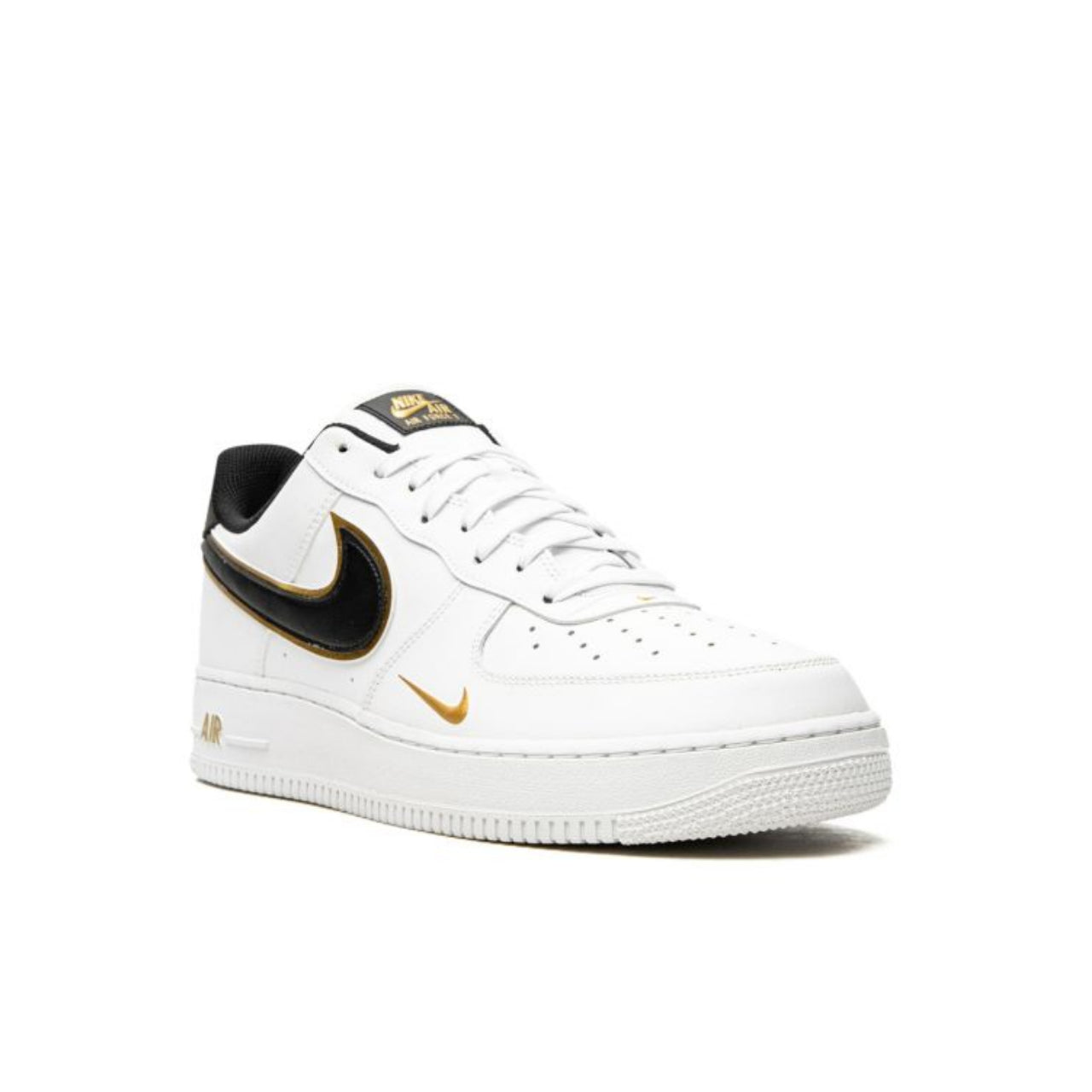 Air Force 1 '07 LV8 ''Double Swoosh - White/Black/Gold''